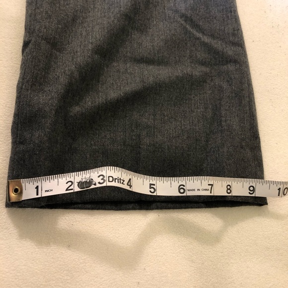 Women’s Ann Taylor LOFT 4P gray 100% wool pants. - Picture 8 of 8